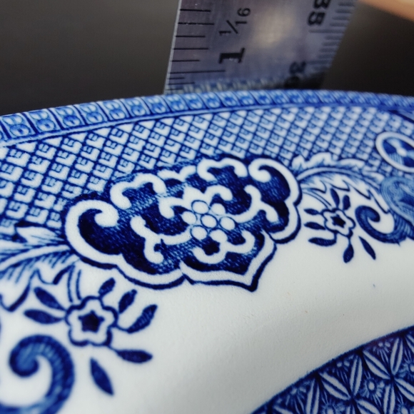 1 | 10 inch dinner plate | Blue Willow | Churchill | made in England 🇬🇧 - Picture 2 of 13